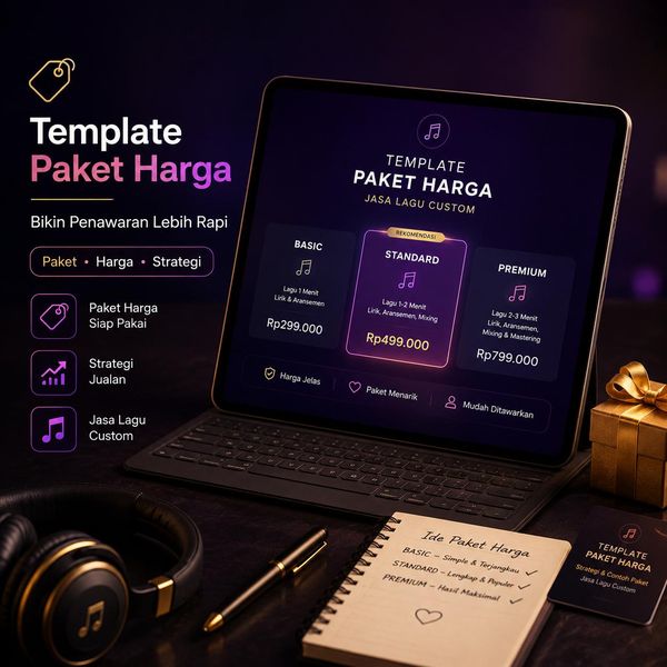Template Paket Harga